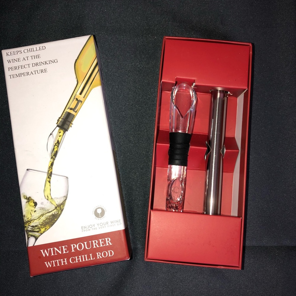 Wine Gift Set - Icy Pour Stick